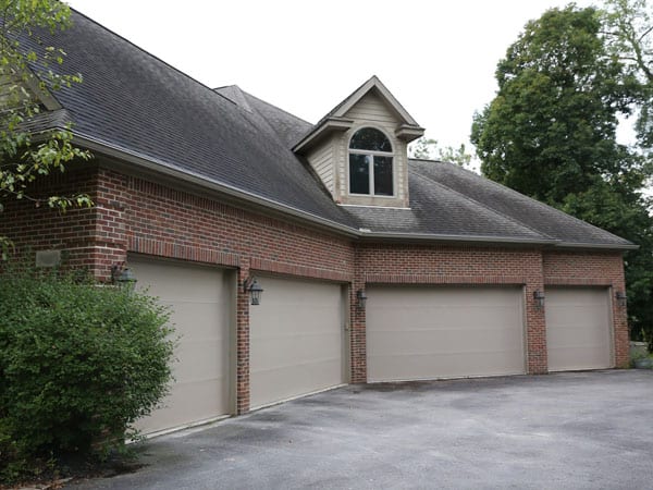 Before painting garage doors