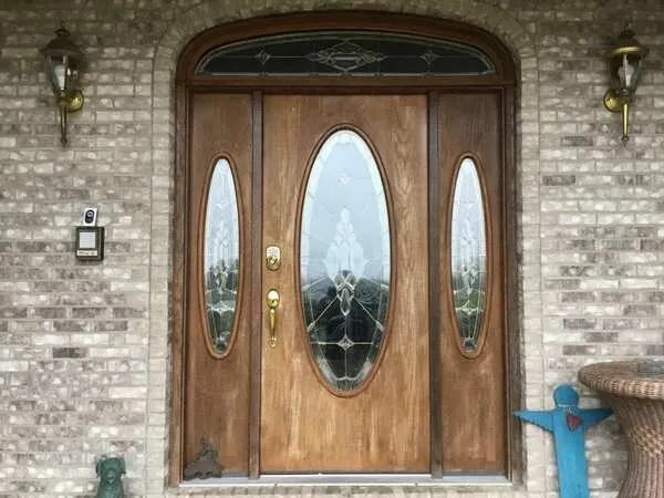 Door before staining