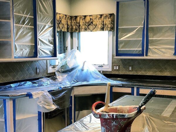 Painters tape tips and tricks can help protect your job like this one is