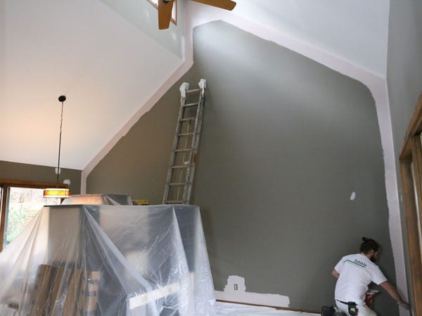Painting the great room