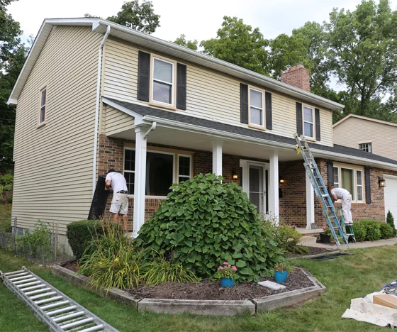Home Exterior Before Paint Job