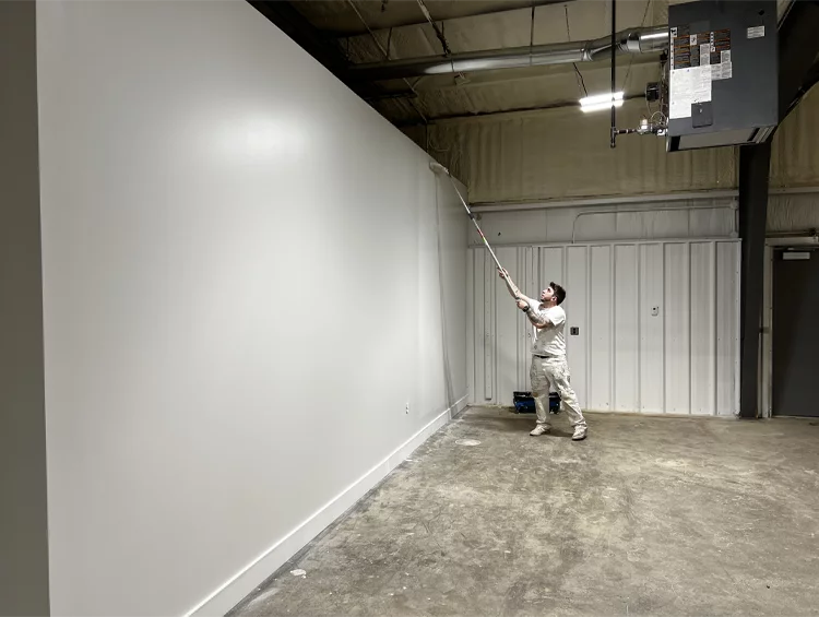 Tribble Team Painting A Commercial Building