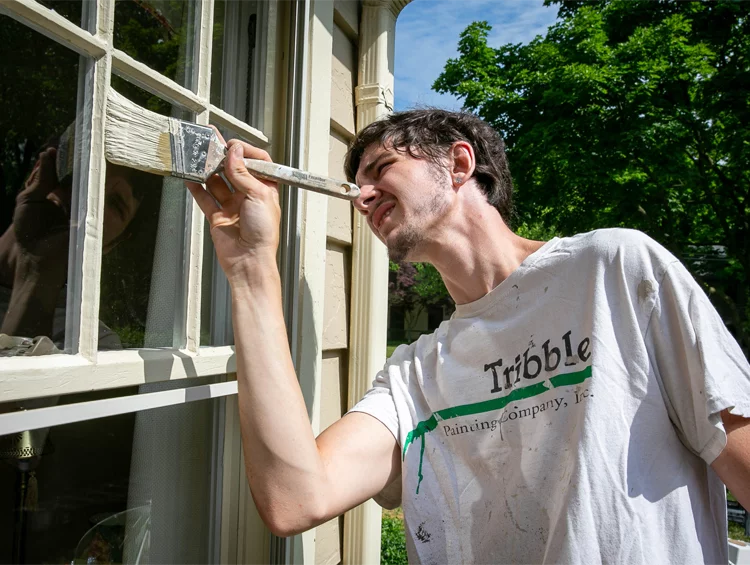 Tribble Painting Team Painting A Home Exterior