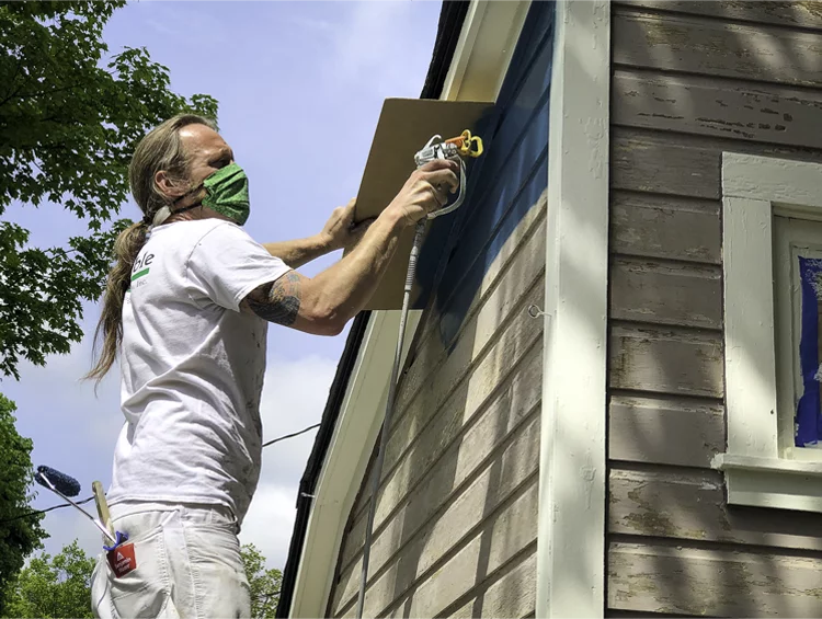 Tribble Painting Team Painting A Home Exterior