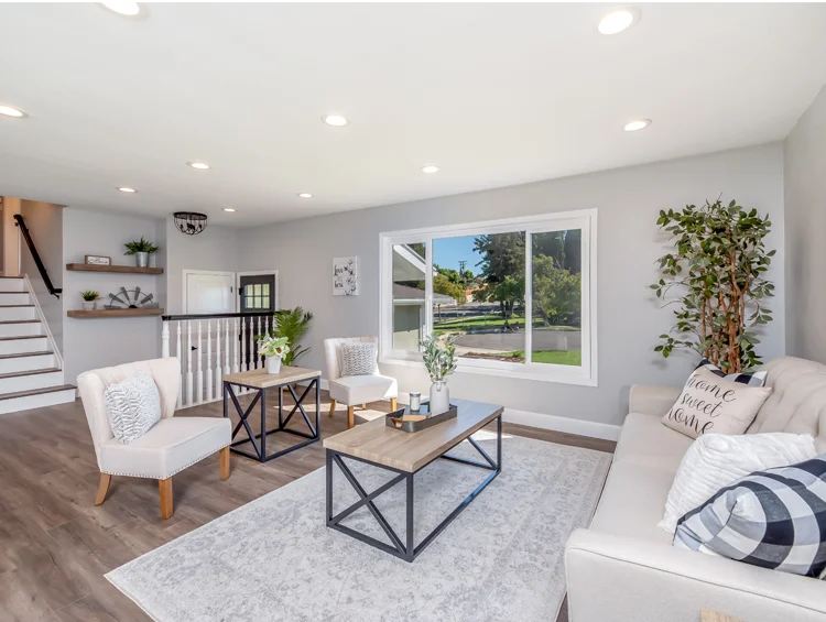 New living room paint the color of light grey