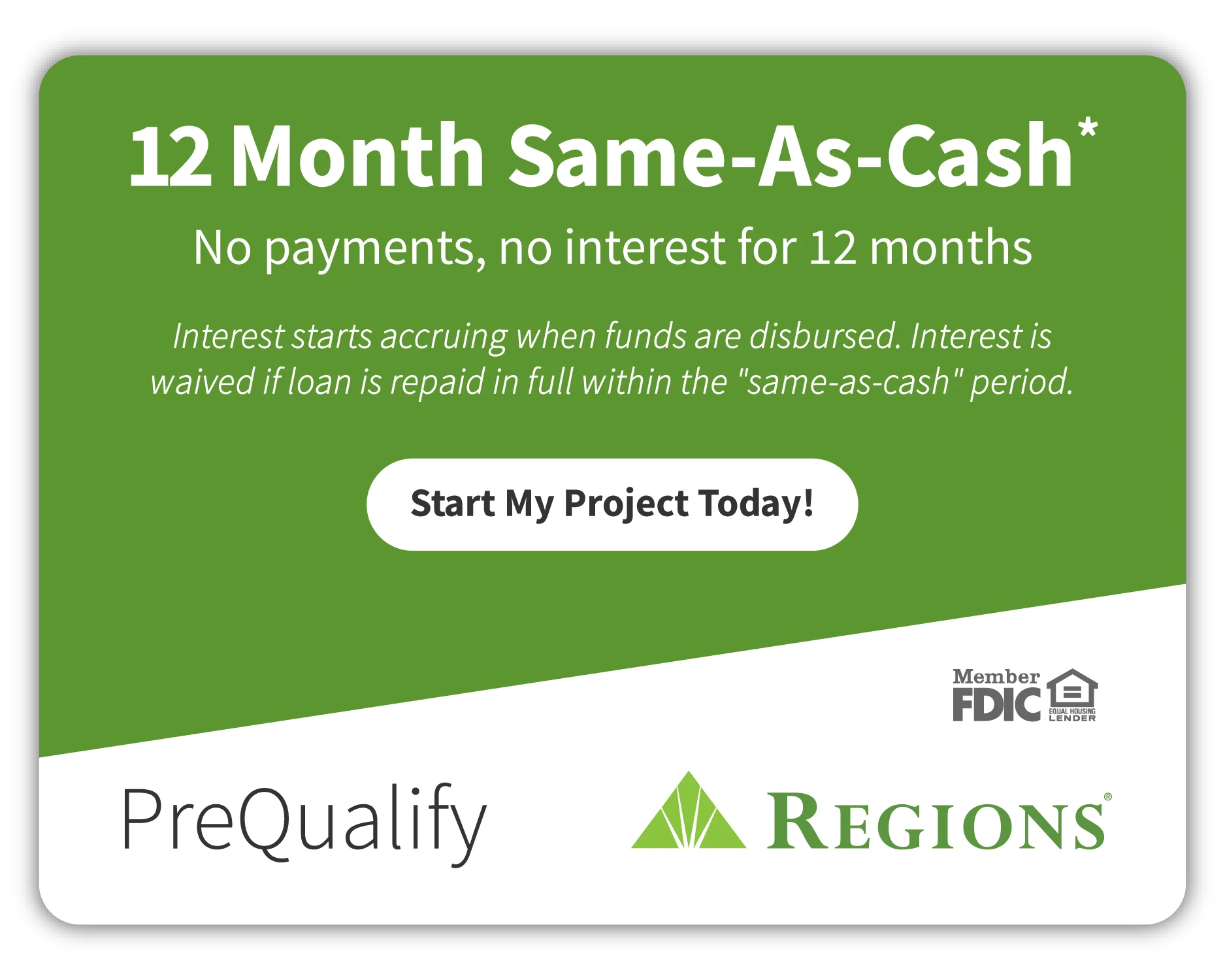 12 month financing cta